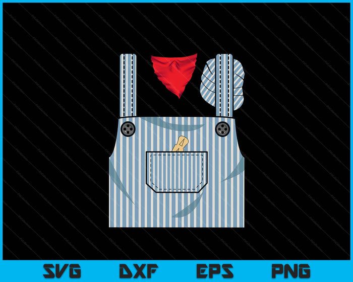 Train Engineer Conductor Costume Halloween Train Engineer SVG PNG Digital Printable Files