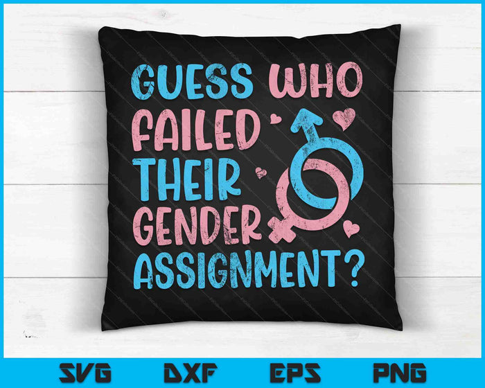 Trans Gender Identity Pride LGBTQ Transsexual Rights SVG PNG Digital Cutting Files