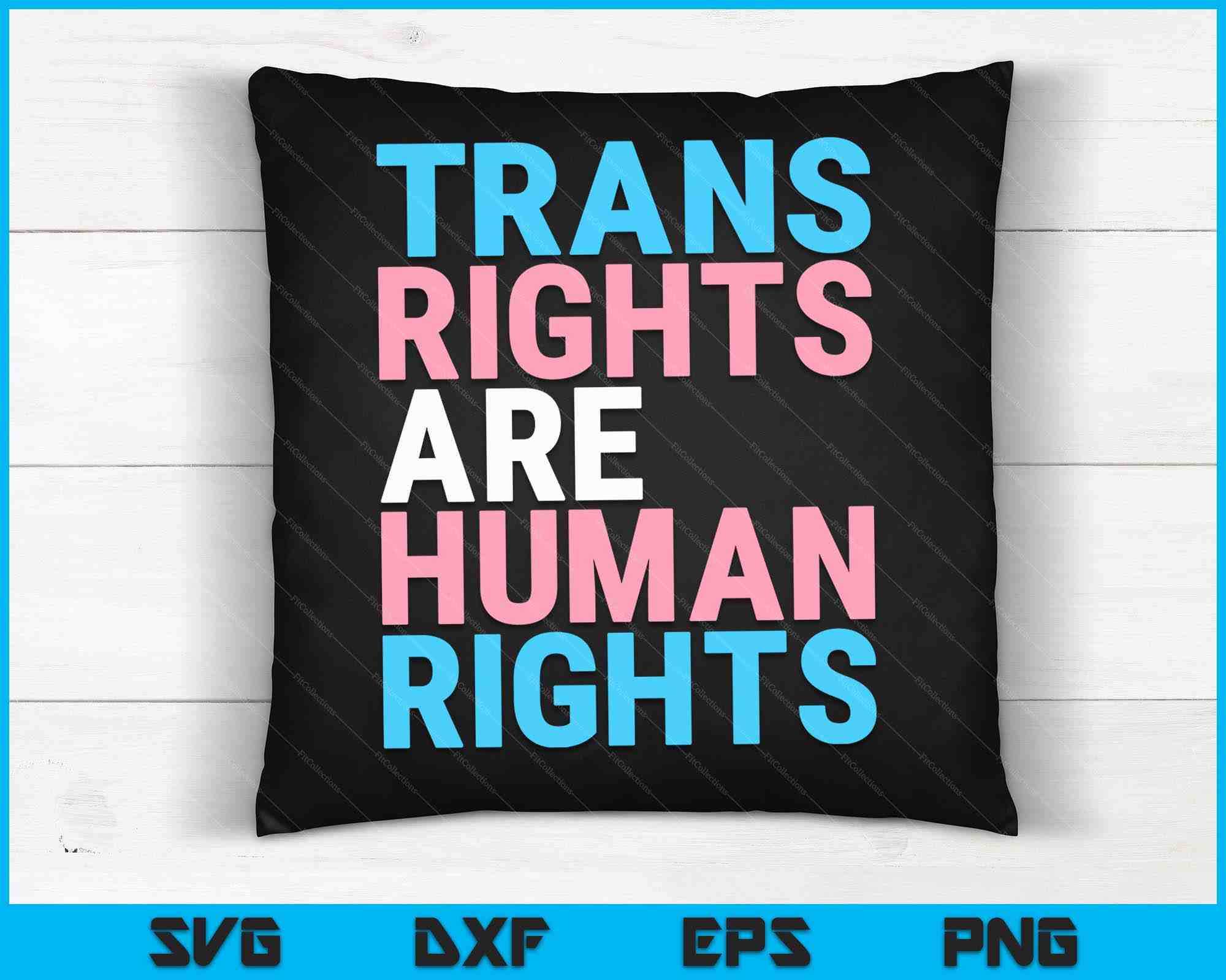 Treans Rights Trans Right are Human Rights Transgender LGBTQ Pride SVG Cutting Files ...