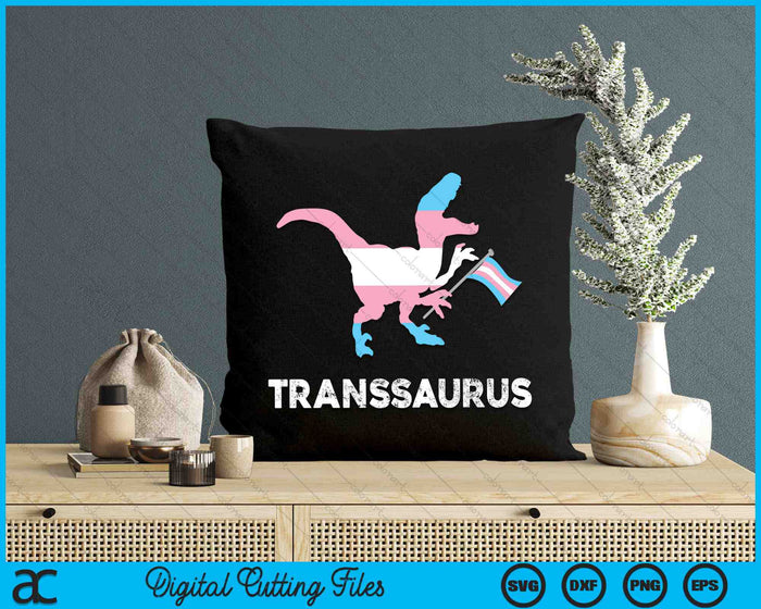 Transsaurus Trans Dinosaurs Transexual Dino LGBT Pride Transgender SVG PNG Digital Cutting Files