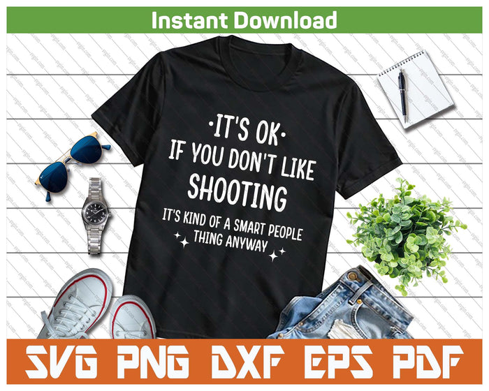 Clay Target Shooting Funny SVG PNG Cutting Files
