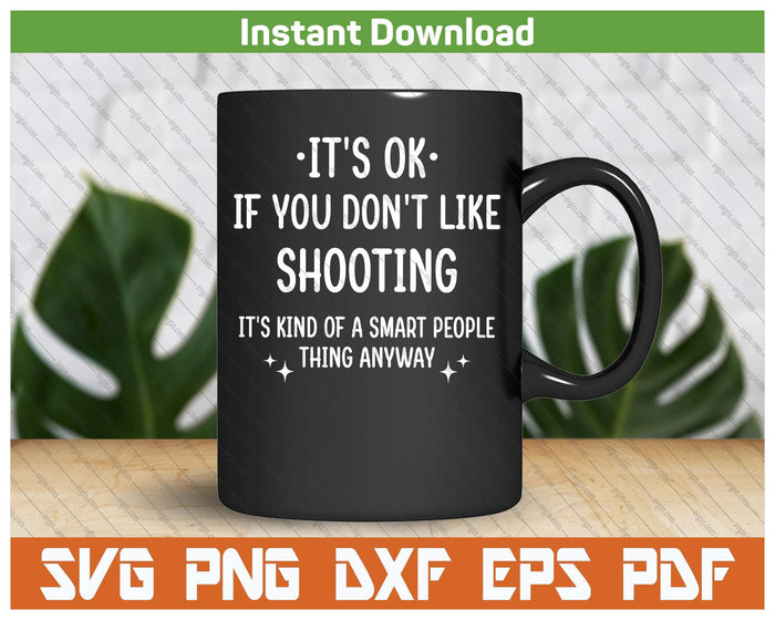 Clay Target Shooting Funny SVG PNG Cutting Files