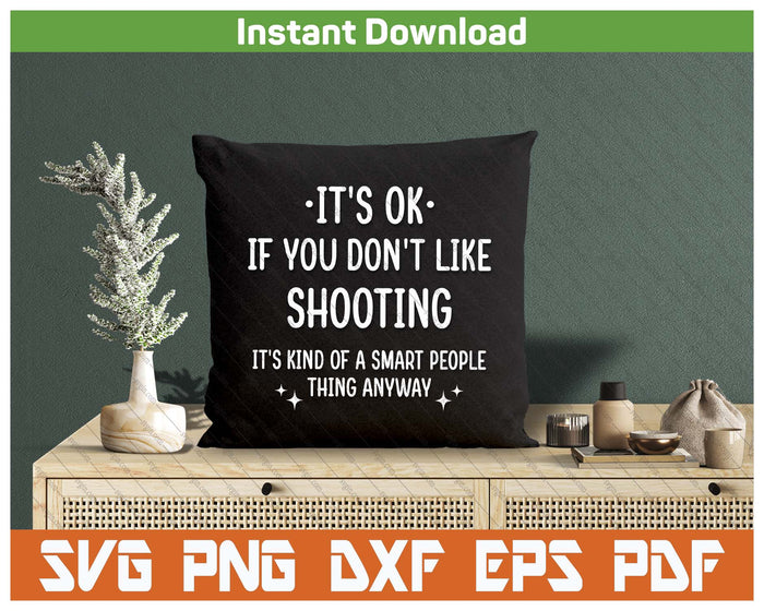 Clay Target Shooting Funny SVG PNG Cutting Files