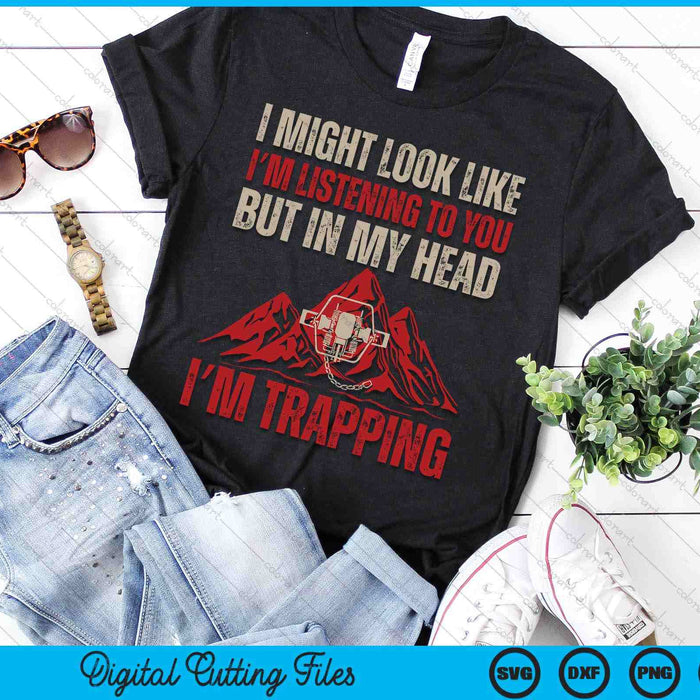 Trapping Trap Hunting Trapper SVG PNG Digital Printable Files