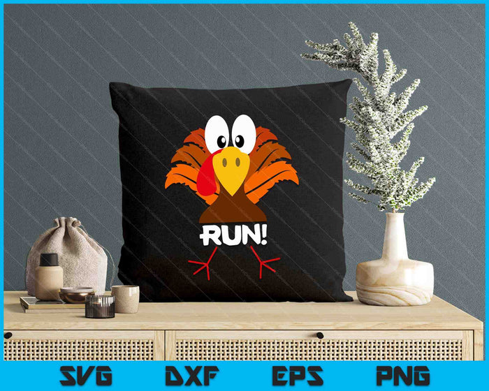 Turkey Costume Adult Running Face Turkey Trot SVG PNG Digital Cutting Files