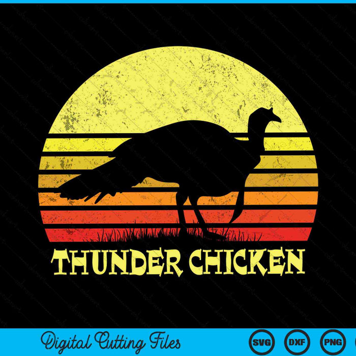 Turkey Hunting Retro Sunset Thanksgiving SVG PNG Digital Cutting Files