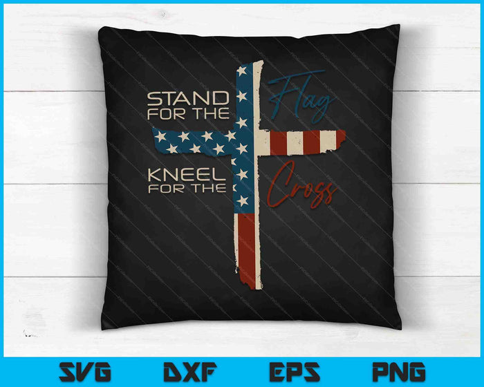 USA Flag Religious Quote 4th of July Christian Faith SVG PNG Digital Cutting Files