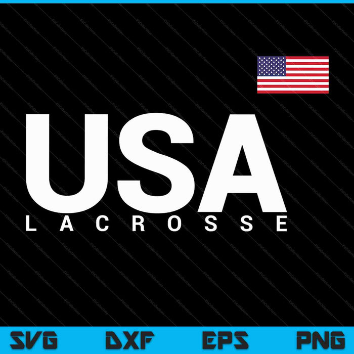 USA Lacrosse Flag SVG PNG Cutting Printable FilesUSA Lacrosse Flag SVG PNG Cutting Printable Files