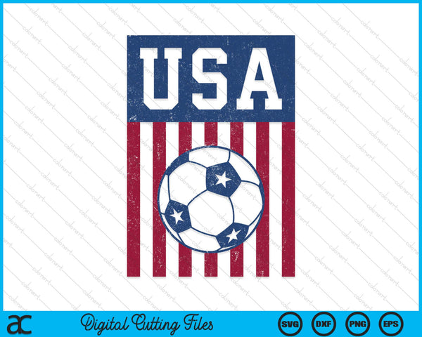 USA Soccer SVG PNG Digital Printable Files