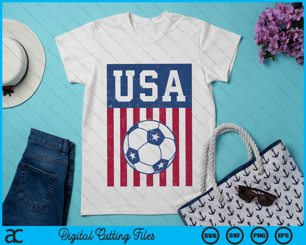 USA Soccer SVG PNG Digital Printable Files