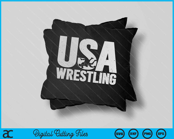 USA worstelen mannen worstelen team Patriot USA worstelaar SVG PNG digitale snijden bestanden