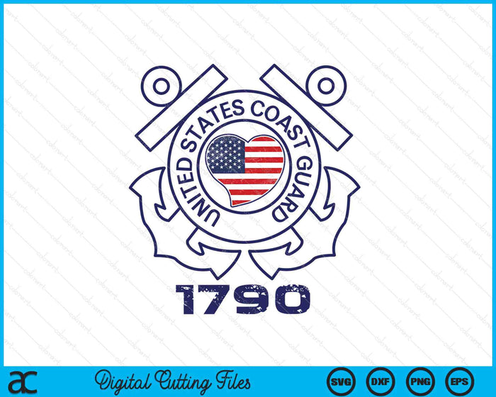 US Coast Guard Day SVG PNG Digital Printable Files