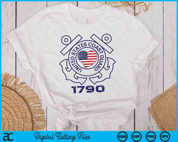 US Coast Guard Day SVG PNG Digital Printable Files