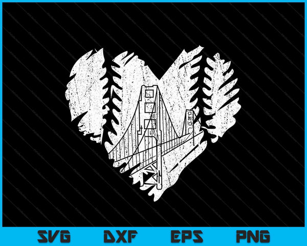 US State San Francisco Baseball SVG PNG Digital Cutting Files