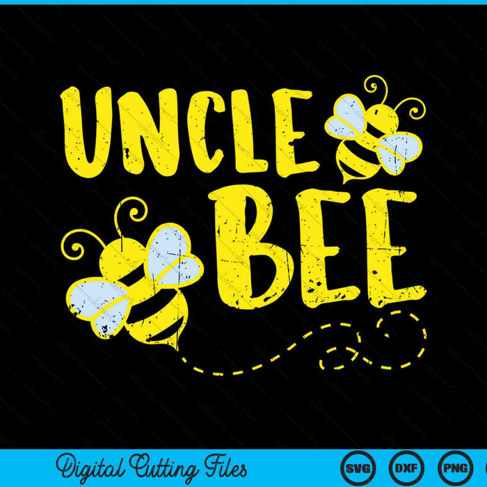 Uncle bee family matching beekeeping uncle SVG cut file