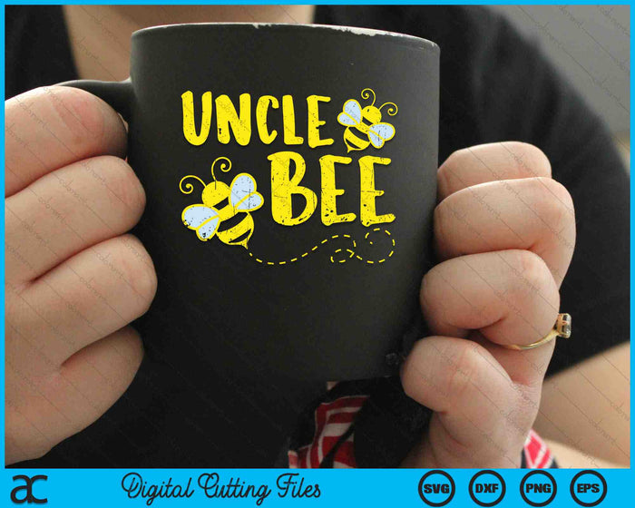 Uncle Bee Family Matching Beekeeping Uncle SVG PNG Digital Cutting Files
