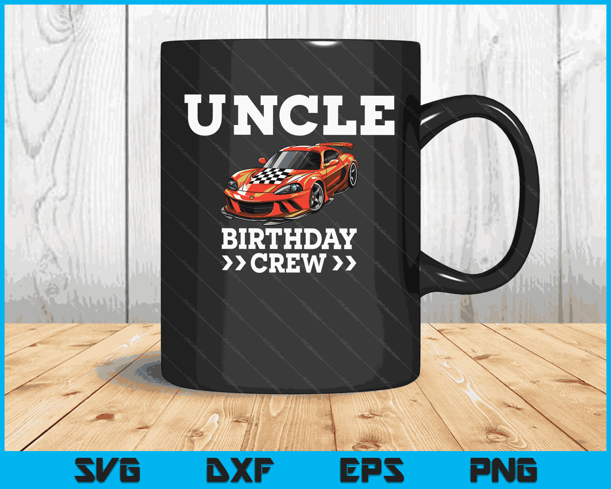 Uncle Racing Svg Uncle Birthday Crew Race Car Racing Car Driver SVG PNG Cutting Files ...