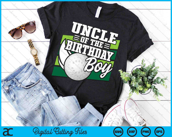 Uncle Of The Birthday Boy Hockey Lover Birthday SVG PNG Digital Printable Files