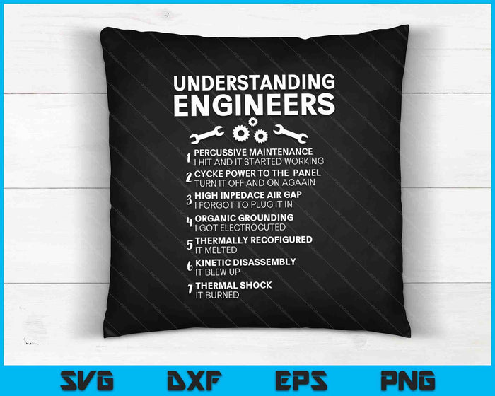 Understanding Engineers SVG PNG Cutting Printable Files – creativeusarts