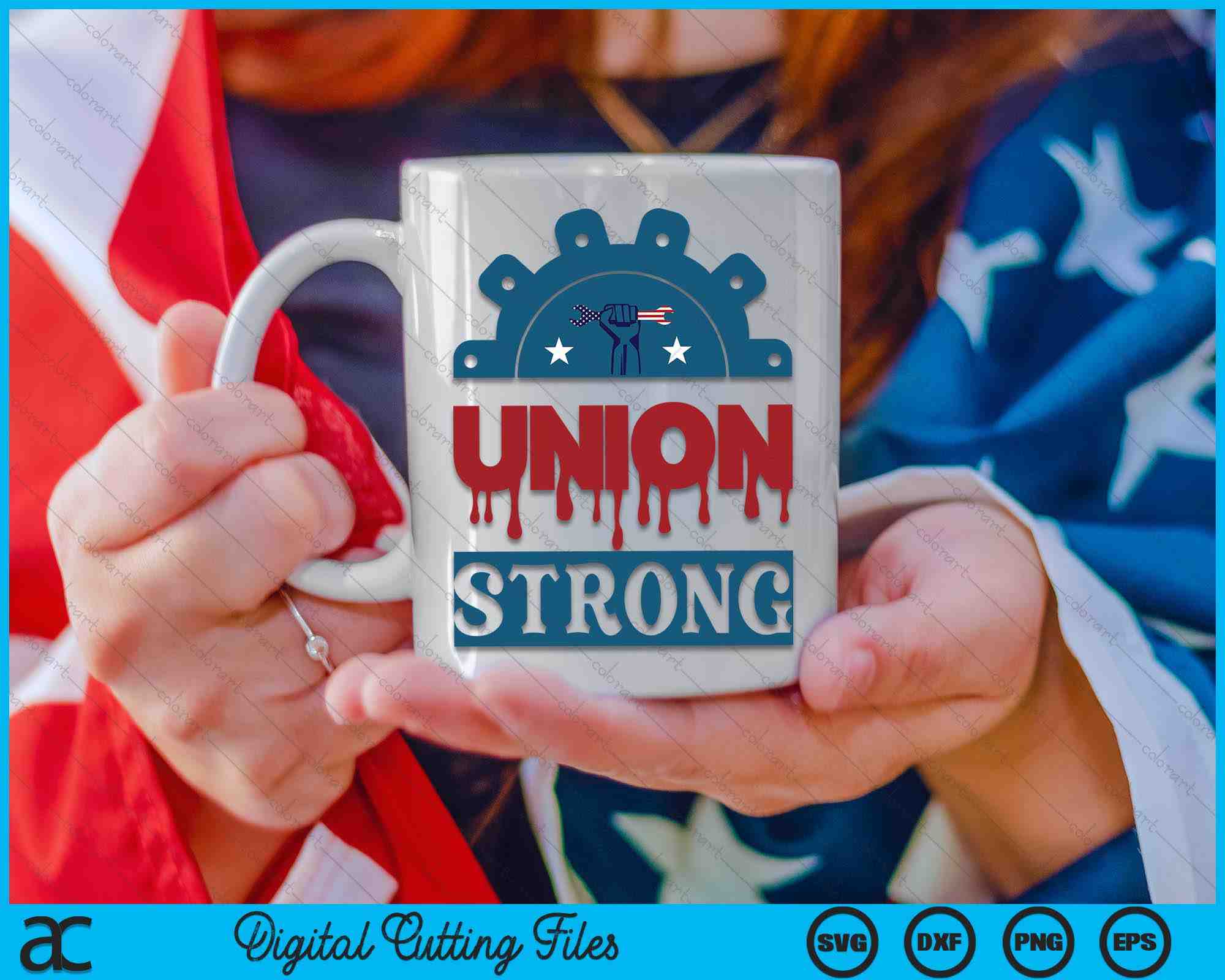 Union Strong SVG PNG Digital Cutting Files – creativeusarts