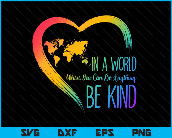 Unity day heart pride SVG cut file