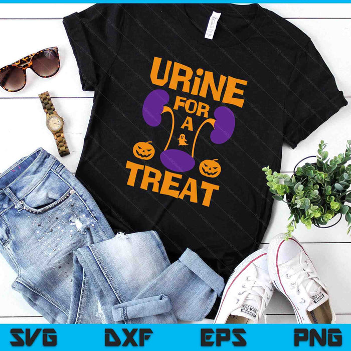 Urine For A Treat Candy - Funny Halloween Urologist Joke SVG PNG Digital Printable Files