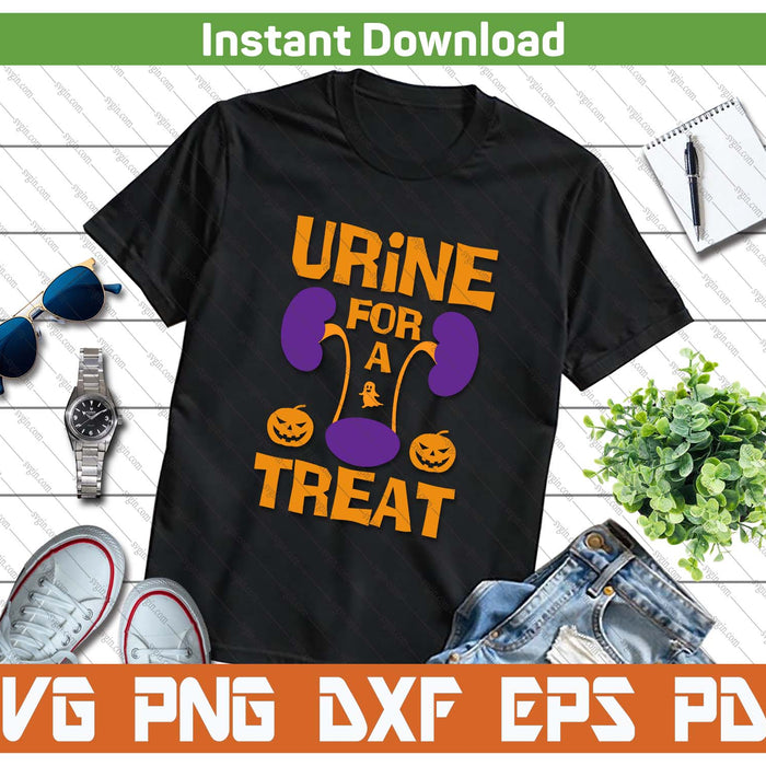 Urine For A Treat Urologist Halloween SVG PNG Cutting Files