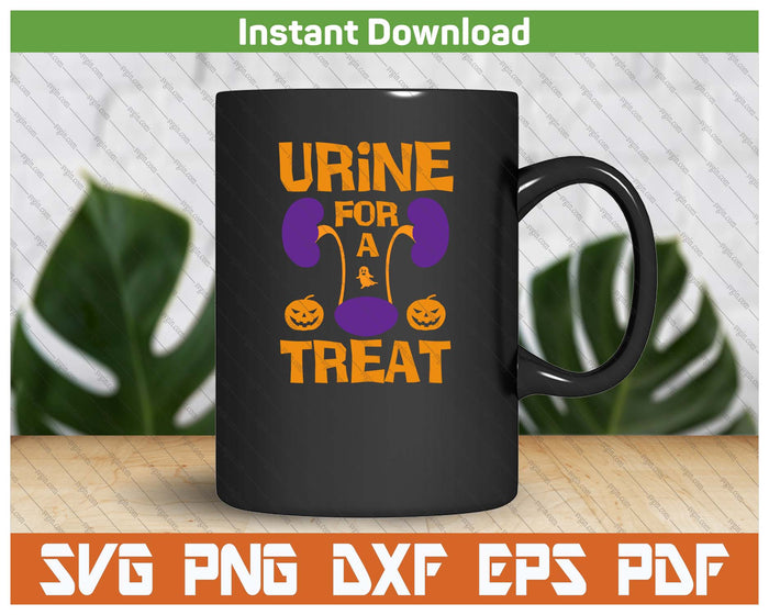 Urine For A Treat Urologist Halloween SVG PNG Cutting Files