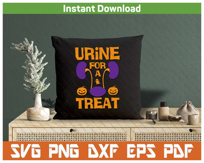 Urine For A Treat Urologist Halloween SVG PNG Cutting Files