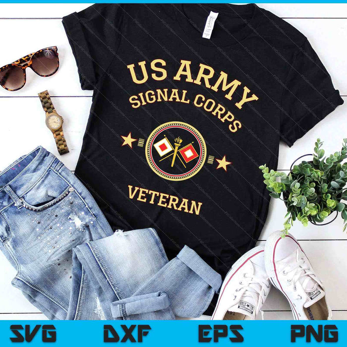 Us Army Veteran Signal Officer Military Army Engineer SVG PNG Digital Printable Files