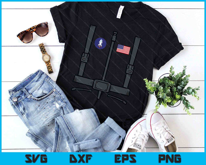 Us Astronaut Costume Space Suit Galaxy SVG PNG Digital Printable Files