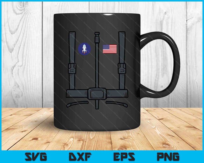 Us Astronaut Costume Space Suit Galaxy SVG PNG Digital Printable Files