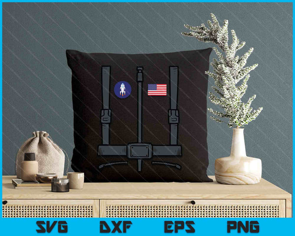 Us Astronaut Costume Space Suit Galaxy SVG PNG Digital Printable Files