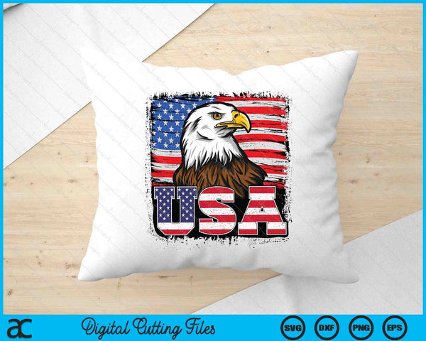 Usa Bald Eagle 4th Of July SVG PNG Digital Printable Files