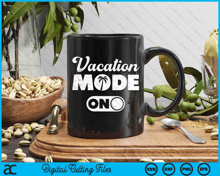 Vakantie zomer reizen reizen modus SVG PNG digitale snijbestanden