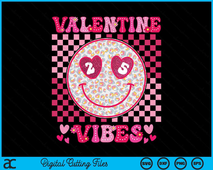 Valentine's Day 2025 Heart Valentine Vibes Boys Girls Kids SVG PNG Digital Printable Files