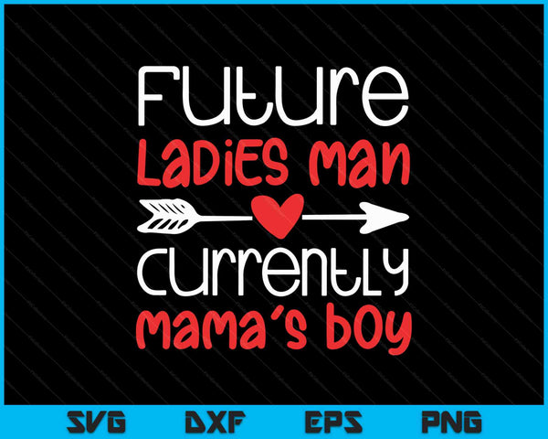 Valentijnsdag jongen schattige dames man Mama's SVG PNG digitale snijbestanden