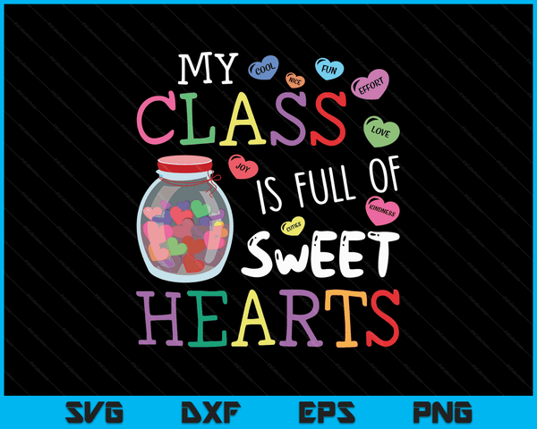 Valentines Day Gift for Teachers Cute Valentines Teacher SVG PNG Digital Cutting Files