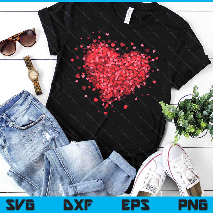 Valentines Day Love Heart Shirt For Mens Womens Teen Girl SVG PNG Digital Printable Files