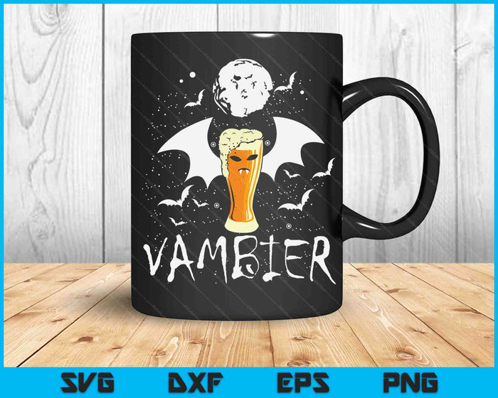 Vambier Halloween JGA Malle Beer Bat Vampire Costume SVG PNG Digital Cutting Files