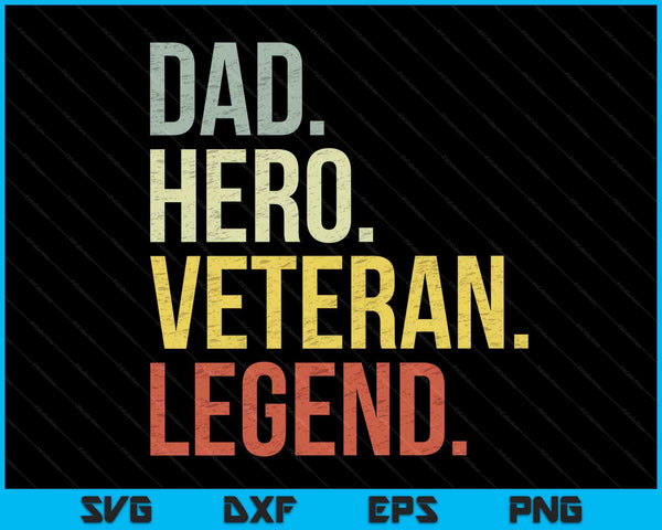 Veteran dad SVG cut file
