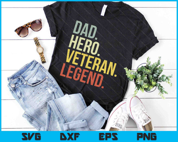 Veteran Dad SVG PNG Digital Cutting Files