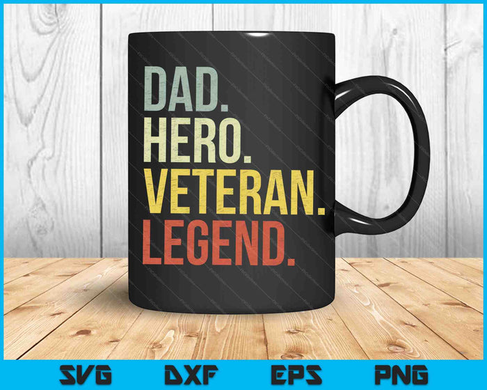 Veteran Dad SVG PNG Digital Cutting Files