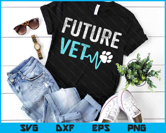 Veterinary School Future Vet ‍Shirt Veterinarian Gift SVG PNG Digital Printable Files