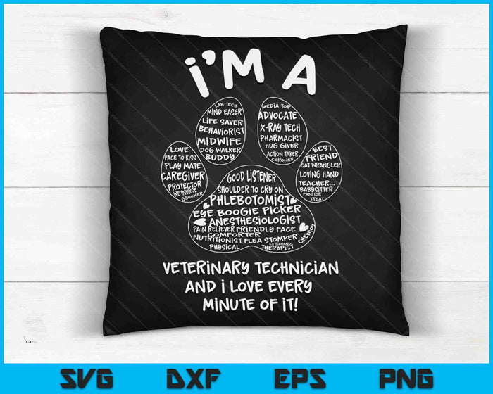 Veterinary Technician Appreciation Vet TechSVG PNG Digital Printable Files