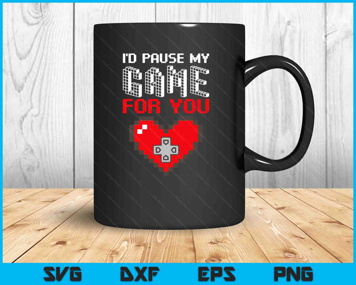 Video Game Gaming Valentines Day Gamer SVG PNG Digital Printable Files