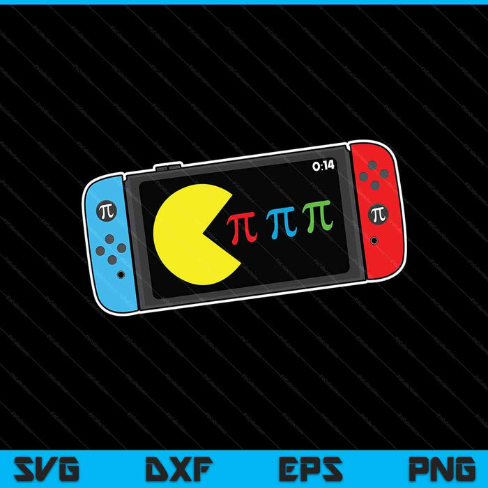 Video Game Pi Day Gamer Math Teacher SVG PNG Digital Printable Files