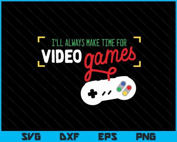 Videogames - Gaming Gamer Nerd SVG PNG digitale snijbestanden