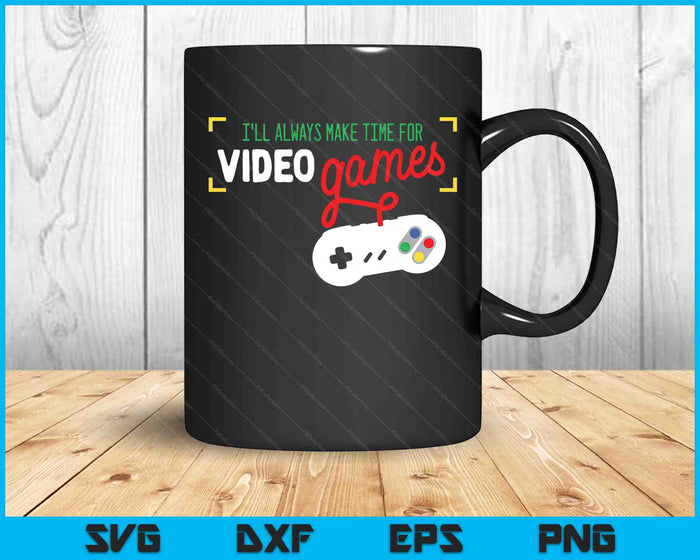 Video Games - Gaming Gamer Nerd SVG PNG Digital Cutting Files