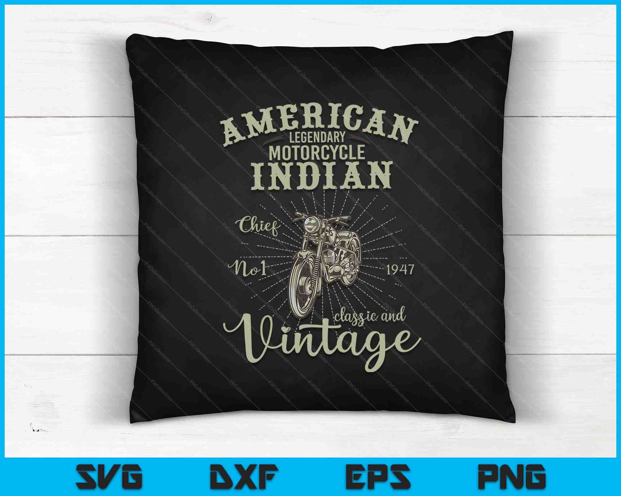 thumbnail image 2 of ODFSND Vintage Indian Motorcycle Pullover Hoodie – 80% Cotton 20% Polyester, Unisex, Classic Fit, For Bikers & Fans 2 of 14